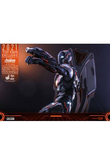 Avengers: Infinity War Action Figure 1/6 Iron Man Neon Tech 4.0 2021 Toy Fair Exclusive 32 cm