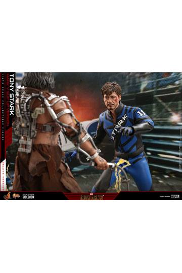 Iron Man 2 Movie Masterpiece Action Figure 1/6 Tony Stark (Mark V Suit Up Version) Deluxe 31 cm