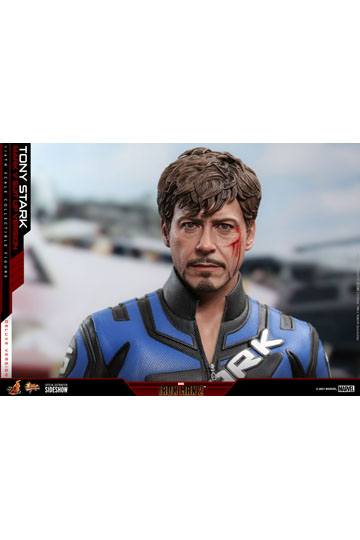 Iron Man 2 Movie Masterpiece Action Figure 1/6 Tony Stark (Mark V Suit Up Version) Deluxe 31 cm