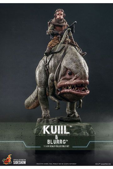 Star Wars The Mandalorian Action Figure 2-Pack 1/6 Kuiil & Blurrg 37 cm