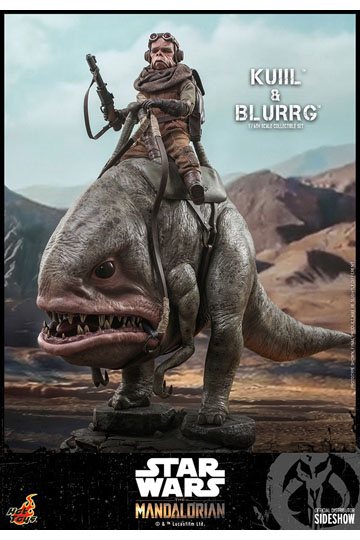 Star Wars The Mandalorian Action Figure 2-Pack 1/6 Kuiil & Blurrg 37 cm