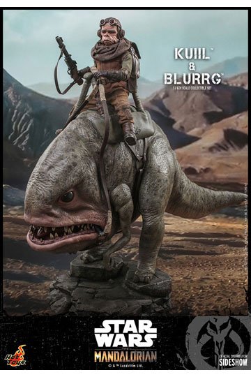 Star Wars The Mandalorian Action Figure 2-Pack 1/6 Kuiil & Blurrg 37 cm