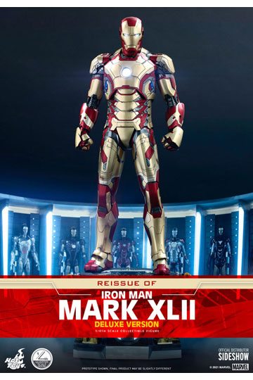 Iron Man 3 Action Figure 1/4 Iron Man Mark XLII Deluxe Ver. 49 cm