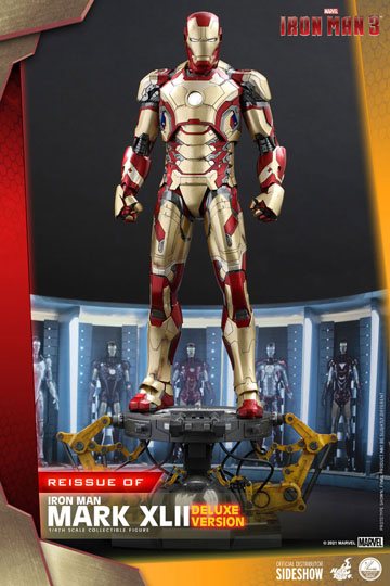 Iron Man 3 Action Figure 1/4 Iron Man Mark XLII Deluxe Ver. 49 cm