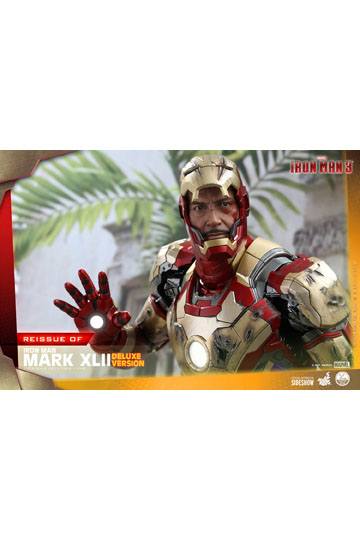 Iron Man 3 Action Figure 1/4 Iron Man Mark XLII Deluxe Ver. 49 cm