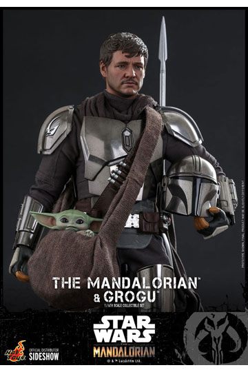 Star Wars The Mandalorian Action Figure 2-Pack 1/6 The Mandalorian & Grogu 30 cm