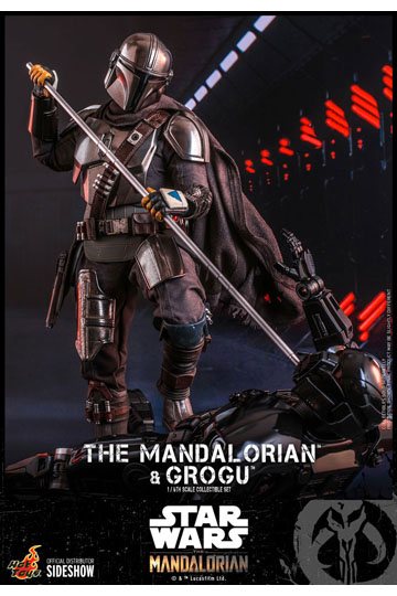 Star Wars The Mandalorian Action Figure 2-Pack 1/6 The Mandalorian & Grogu 30 cm