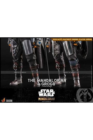 Star Wars The Mandalorian Action Figure 2-Pack 1/6 The Mandalorian & Grogu 30 cm