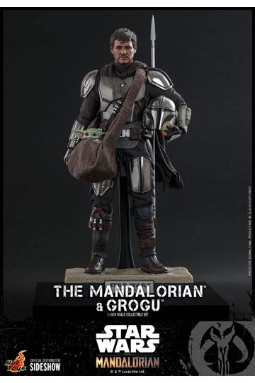 Star Wars The Mandalorian Action Figure 2-Pack 1/6 The Mandalorian & Grogu 30 cm