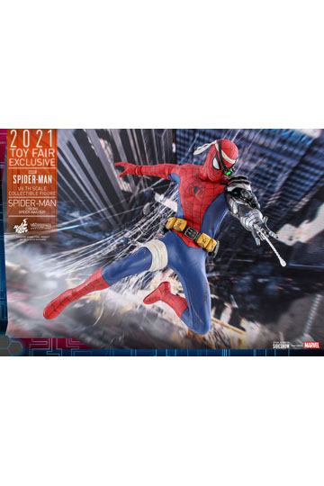 Spider-Man Videogame Masterpiece Action Figure 1/6 Cyborg Spider-Man Suit 2021 Toy Fair Exclusive