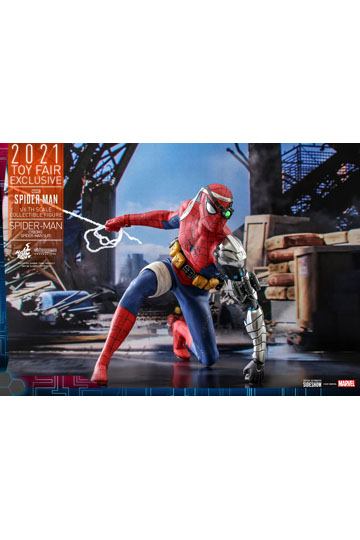 Spider-Man Videogame Masterpiece Action Figure 1/6 Cyborg Spider-Man Suit 2021 Toy Fair Exclusive