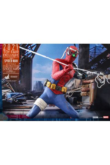 Spider-Man Videogame Masterpiece Action Figure 1/6 Cyborg Spider-Man Suit 2021 Toy Fair Exclusive