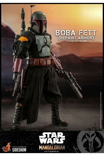 Star Wars The Mandalorian Action Figure 1/6 Boba Fett (Repaint Armor) 30 cm