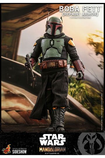 Star Wars The Mandalorian Action Figure 1/6 Boba Fett (Repaint Armor) 30 cm