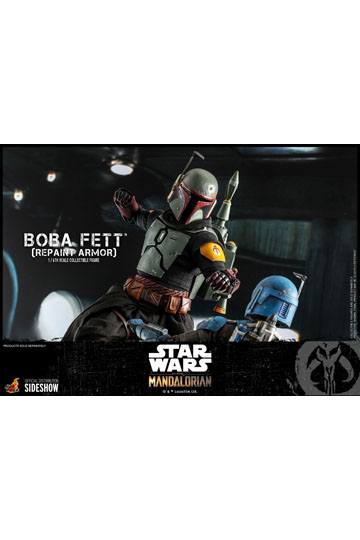 Star Wars The Mandalorian Action Figure 1/6 Boba Fett (Repaint Armor) 30 cm