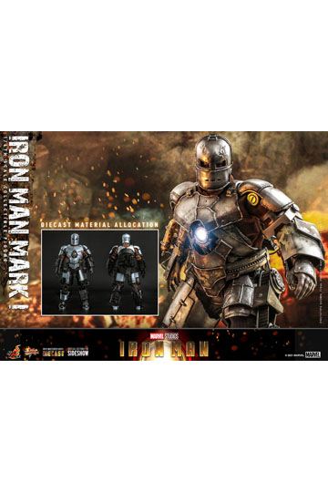 Iron Man Movie Masterpiece Action Figure 1/6 Iron Man Mark I 30 cm