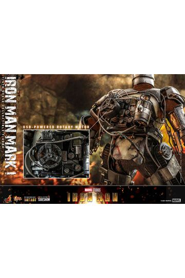 Iron Man Movie Masterpiece Action Figure 1/6 Iron Man Mark I 30 cm