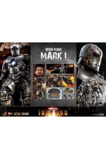 Iron Man Movie Masterpiece Action Figure 1/6 Iron Man Mark I 30 cm