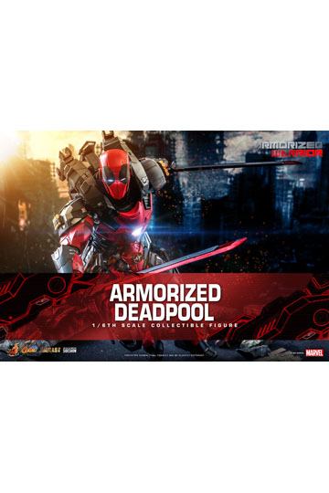 Marvel Comic Masterpiece Action Figure 1/6 Armorized Deadpool 33 cm