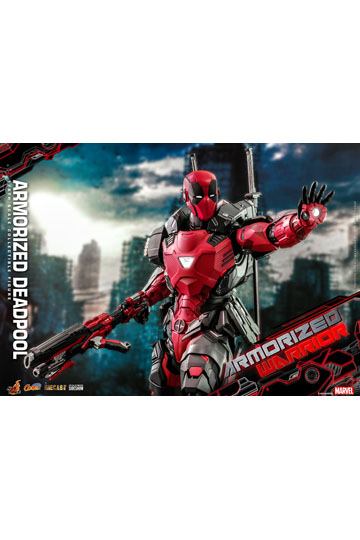Marvel Comic Masterpiece Action Figure 1/6 Armorized Deadpool 33 cm