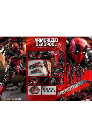 Marvel Comic Masterpiece Action Figure 1/6 Armorized Deadpool 33 cm