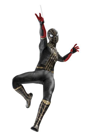 Spider-Man: No Way Home Movie Masterpiece Action Figure 1/6 Spider-Man (Black & Gold Suit) 30 cm
