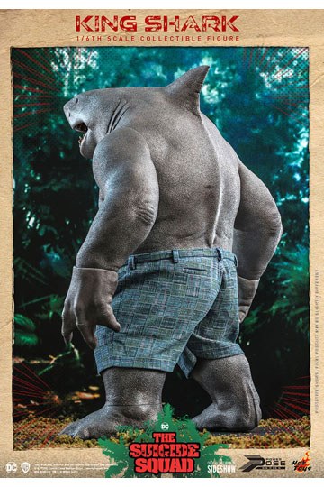 Suicide Squad Movie Masterpiece Action Figure 1/6 King Shark 35 cm