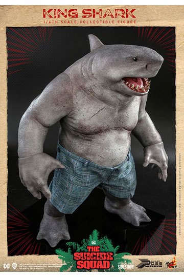 Suicide Squad Movie Masterpiece Action Figure 1/6 King Shark 35 cm