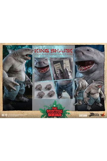 Suicide Squad Movie Masterpiece Action Figure 1/6 King Shark 35 cm