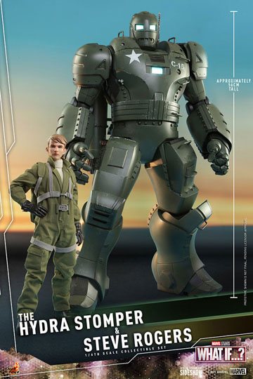 What If...? Action Figures 1/6 Steve Rogers & The Hydra Stomper 28 - 56 cm