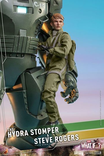 What If...? Action Figures 1/6 Steve Rogers & The Hydra Stomper 28 - 56 cm