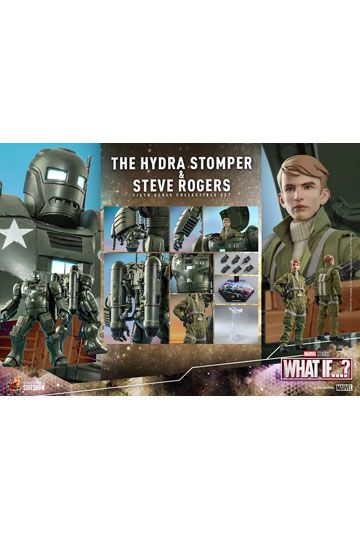 What If...? Action Figures 1/6 Steve Rogers & The Hydra Stomper 28 - 56 cm