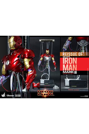 Iron Man Movie Masterpiece Action Figure 1/6 Iron Man Mark III (Construction Version) 39 cm