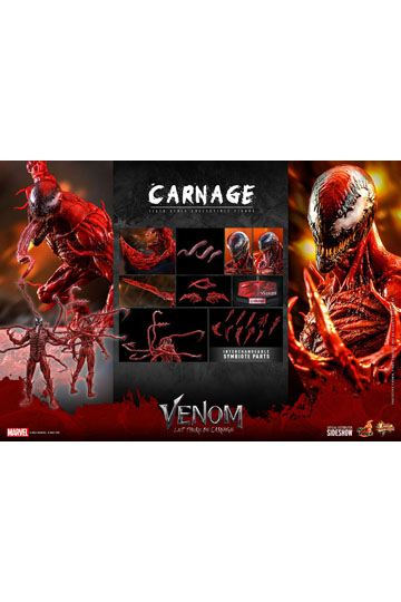 Venom: Let There Be Carnage Movie Masterpiece Series PVC Action Figure 1/6 Carnage 43 cm