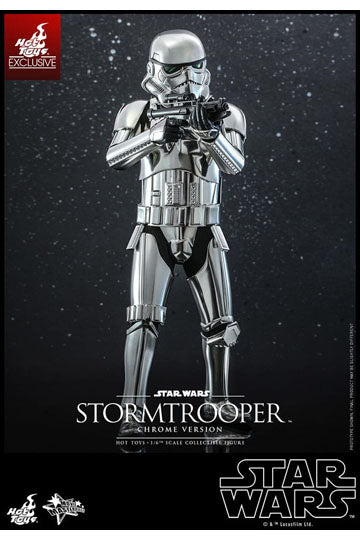 Star Wars Movie Masterpiece Action Figure 1/6 Stormtrooper Chrome Version 30 cm