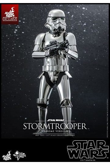 Star Wars Movie Masterpiece Action Figure 1/6 Stormtrooper Chrome Version 30 cm