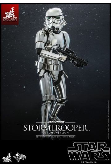 Star Wars Movie Masterpiece Action Figure 1/6 Stormtrooper Chrome Version 30 cm