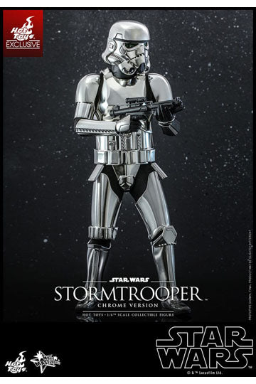 Star Wars Movie Masterpiece Action Figure 1/6 Stormtrooper Chrome Version 30 cm