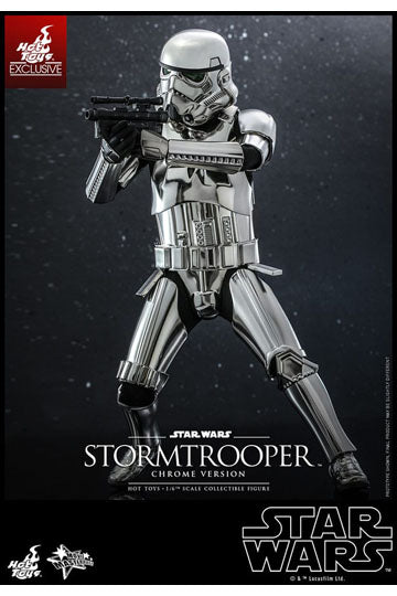 Star Wars Movie Masterpiece Action Figure 1/6 Stormtrooper Chrome Version 30 cm