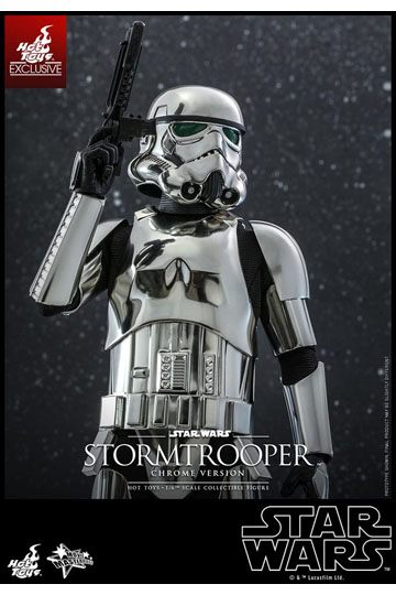 Star Wars Movie Masterpiece Action Figure 1/6 Stormtrooper Chrome Version 30 cm
