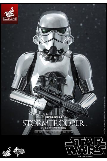 Star Wars Movie Masterpiece Action Figure 1/6 Stormtrooper Chrome Version 30 cm