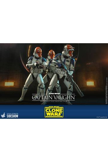 Star Wars The Clone Wars Action Figure 1/6 Captain Vaughn 30 cm