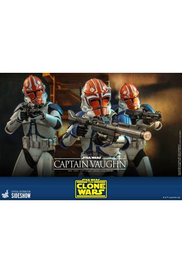 Star Wars The Clone Wars Action Figure 1/6 Captain Vaughn 30 cm
