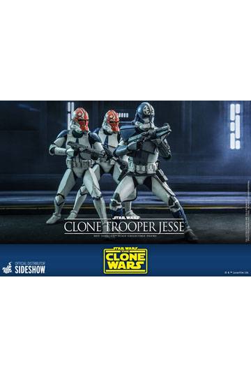 Star Wars The Clone Wars Action Figure 1/6 Clone Trooper Jesse 30 cm