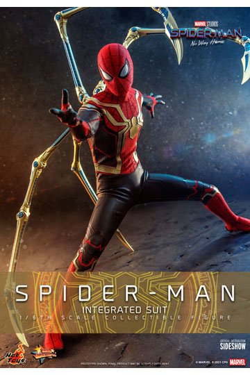Spider-Man: No Way Home Movie Masterpiece Action Figure 1/6 Spider-Man (Integrated Suit) 29 cm