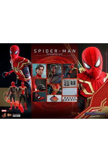 Spider-Man: No Way Home Movie Masterpiece Action Figure 1/6 Spider-Man (Integrated Suit) 29 cm