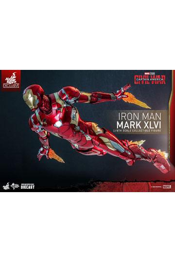 Iron Man Movie Masterpiece Diecast Action Figure 1/6 Iron Man Mark XLVI 32 cm