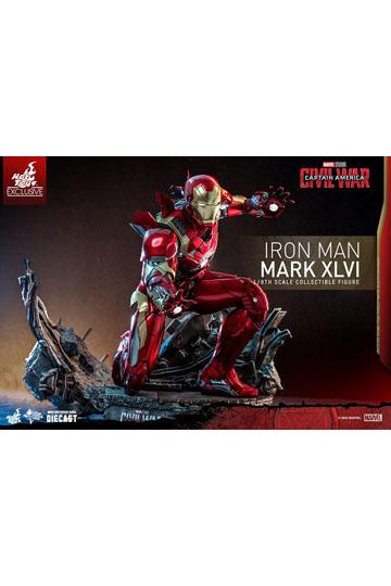 Iron Man Movie Masterpiece Diecast Action Figure 1/6 Iron Man Mark XLVI 32 cm