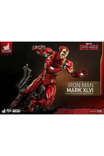 Iron Man Movie Masterpiece Diecast Action Figure 1/6 Iron Man Mark XLVI 32 cm
