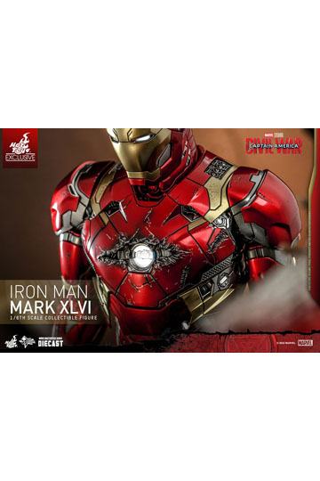 Iron Man Movie Masterpiece Diecast Action Figure 1/6 Iron Man Mark XLVI 32 cm